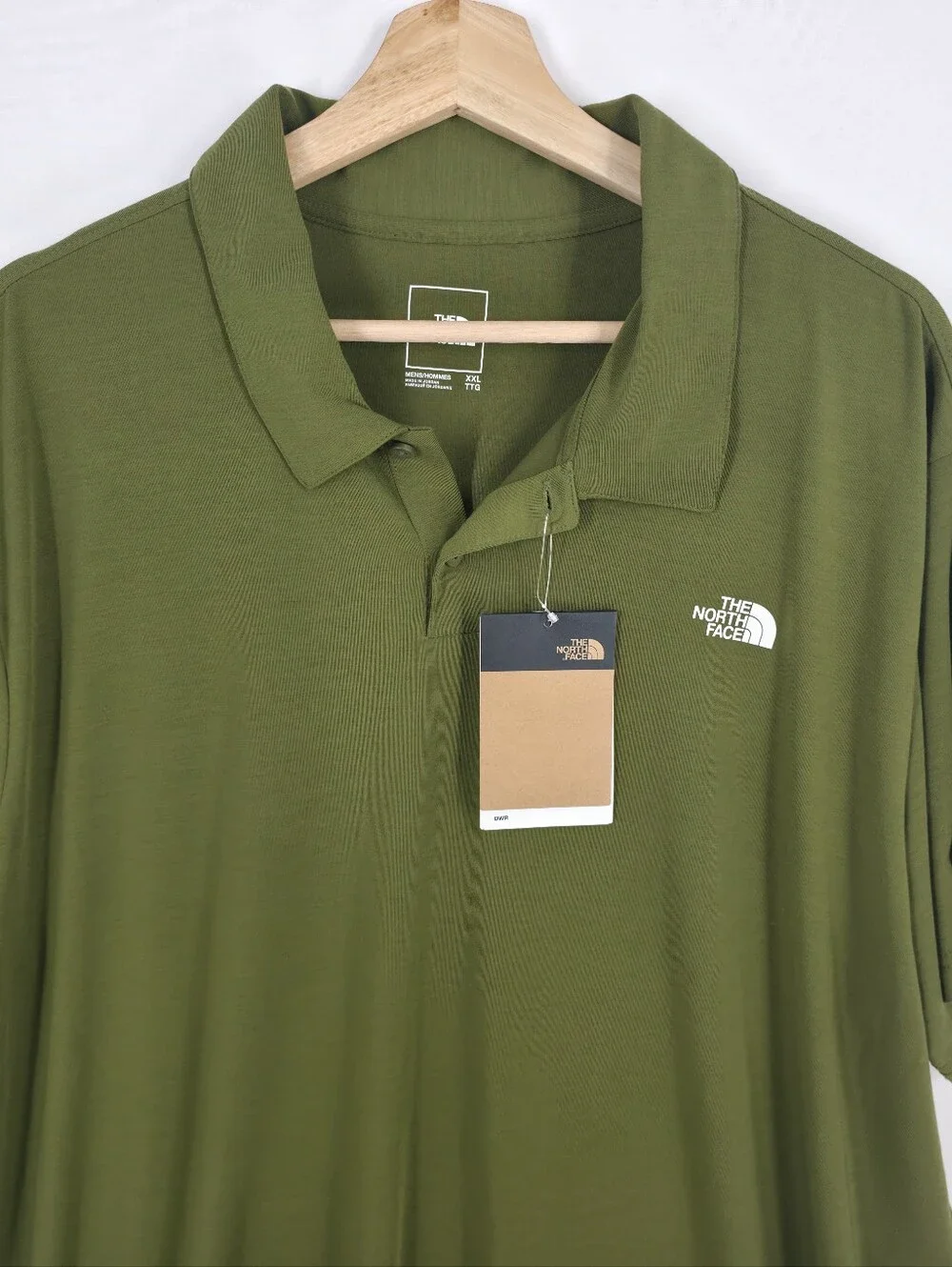 The North Face Adventure Polo Duck Green FlashDry-XD NWT XXL